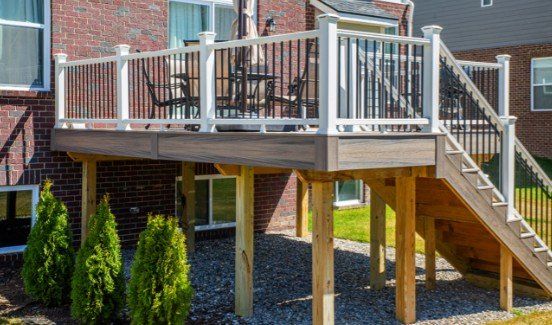 Wood Porch Installation