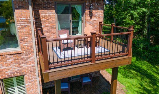 Wood Porch Installation