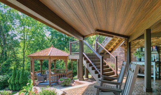 Wood Porch Installation